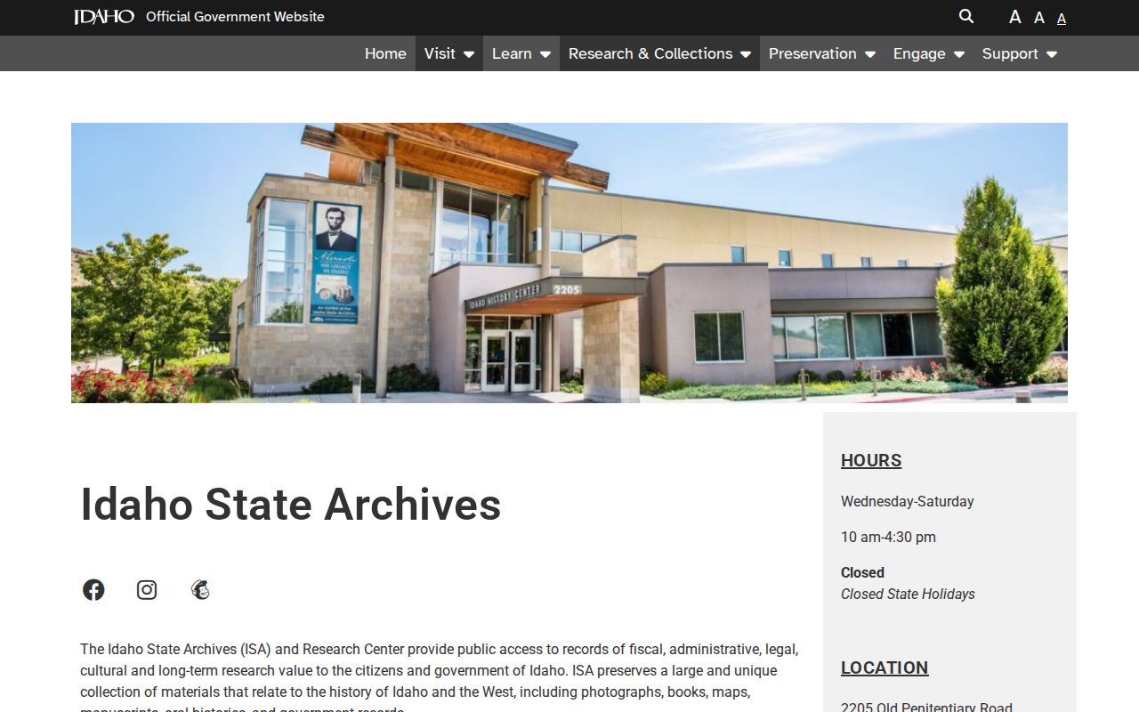 Lincoln County historical booking-record archives reference from Idaho State Archives